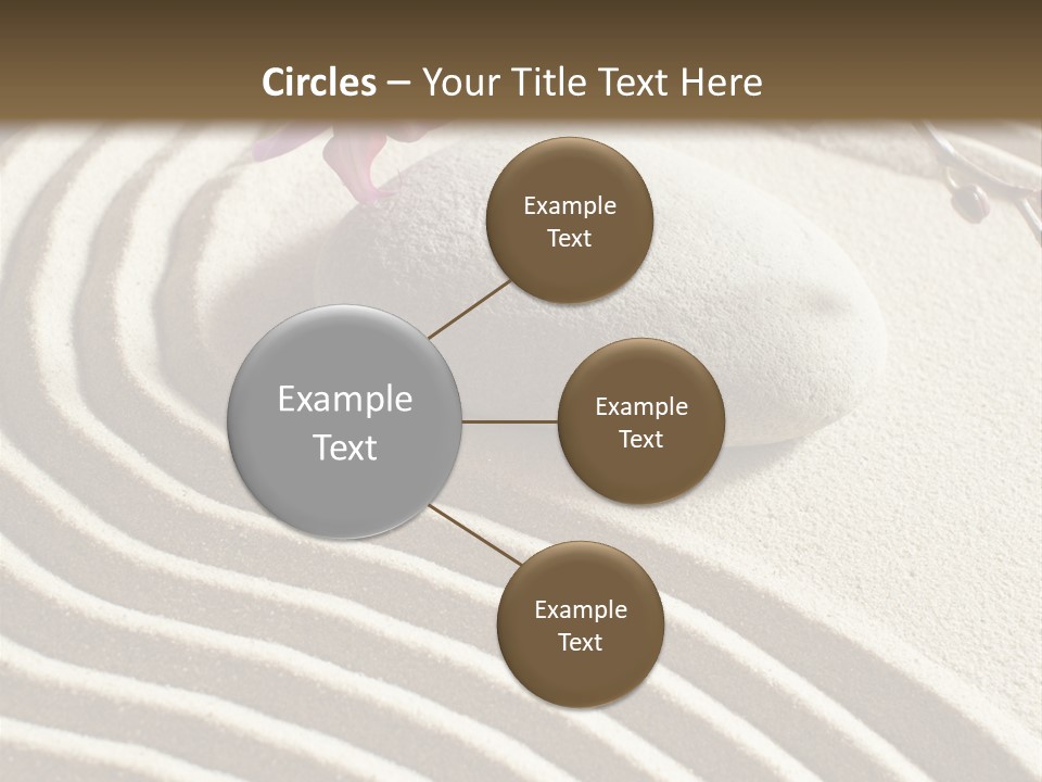 Harmony Meditate Path PowerPoint Template