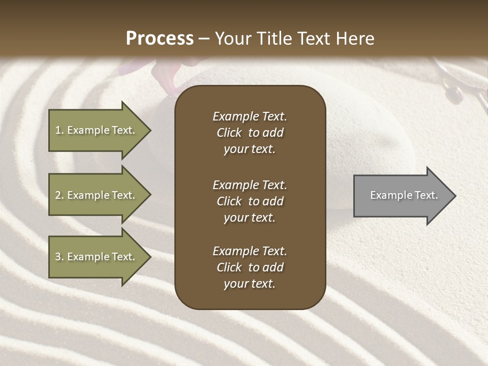 Harmony Meditate Path PowerPoint Template