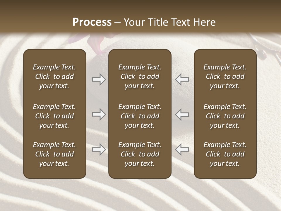 Harmony Meditate Path PowerPoint Template