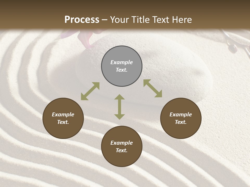 Harmony Meditate Path PowerPoint Template