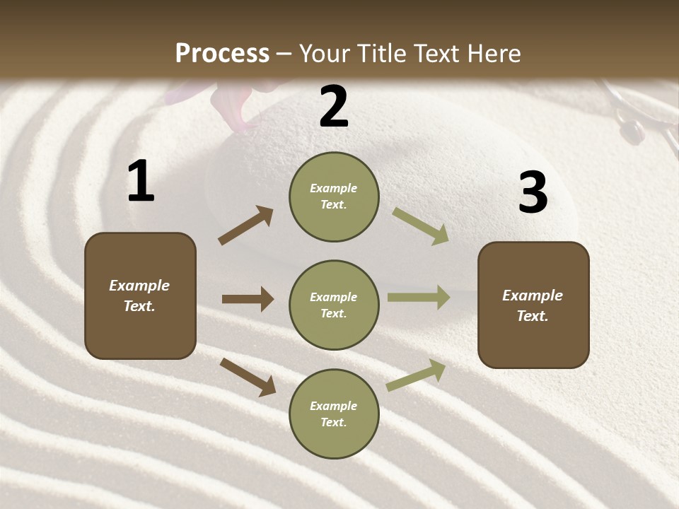 Harmony Meditate Path PowerPoint Template