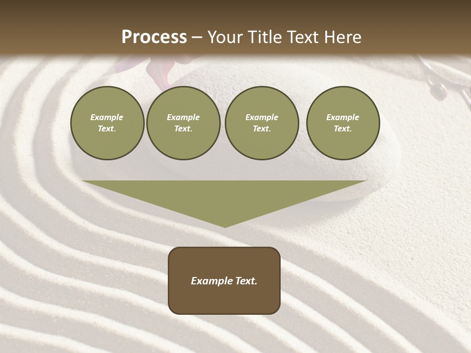 Harmony Meditate Path PowerPoint Template