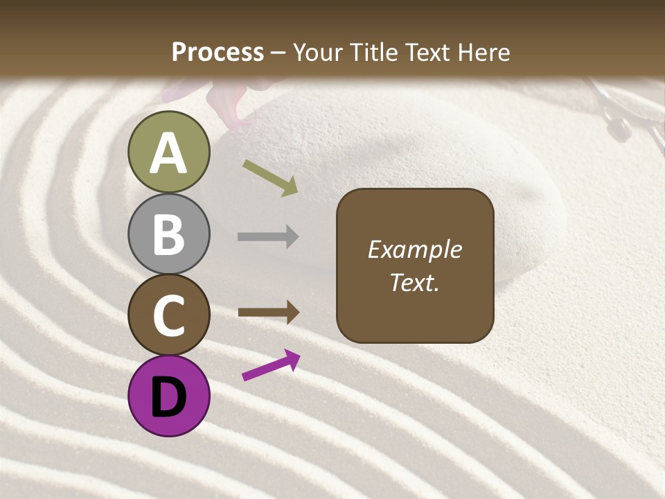 Harmony Meditate Path PowerPoint Template