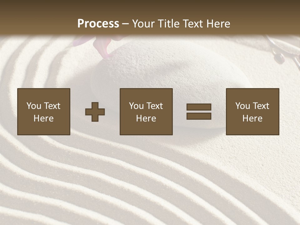 Harmony Meditate Path PowerPoint Template