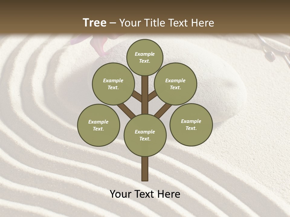 Harmony Meditate Path PowerPoint Template