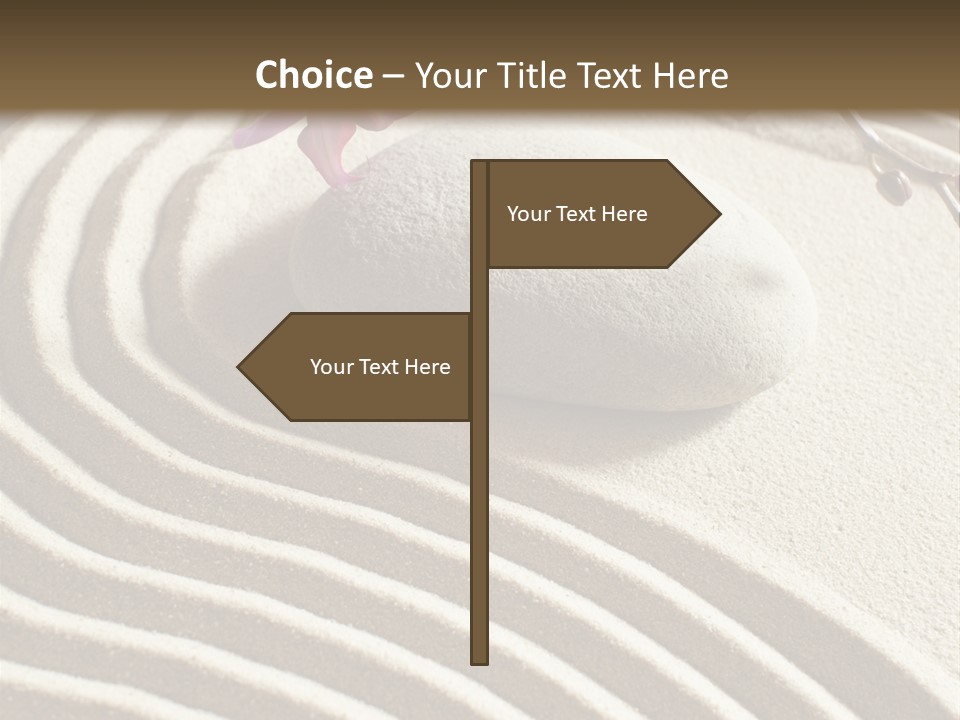 Harmony Meditate Path PowerPoint Template