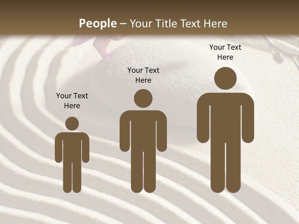 Harmony Meditate Path PowerPoint Template