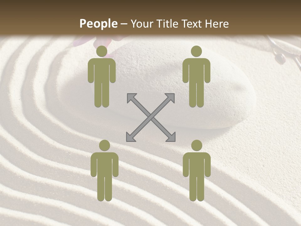 Harmony Meditate Path PowerPoint Template