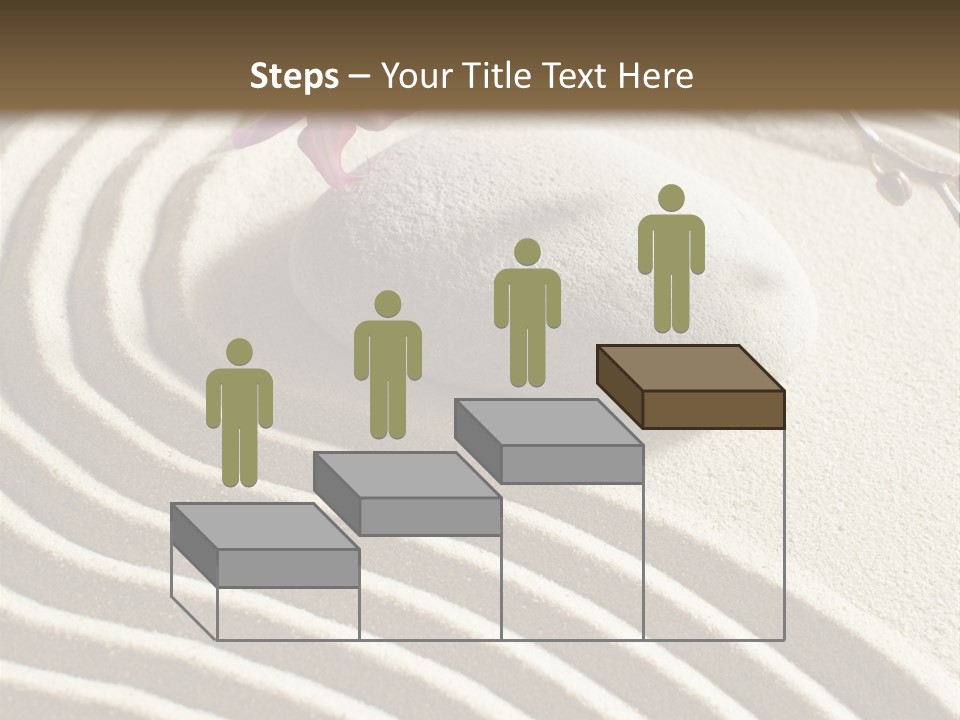 Harmony Meditate Path PowerPoint Template