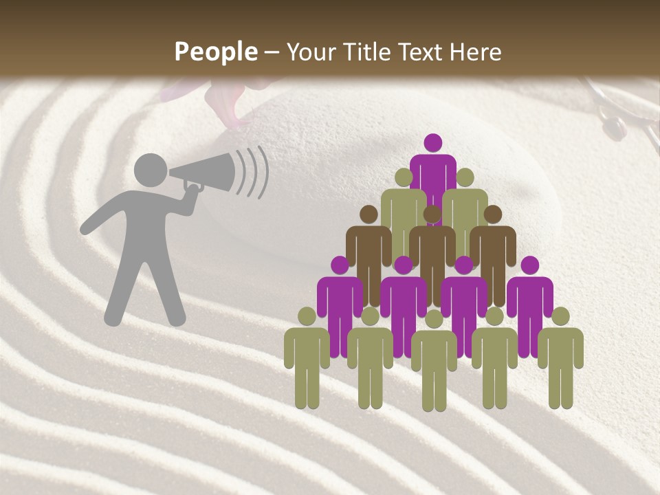 Harmony Meditate Path PowerPoint Template