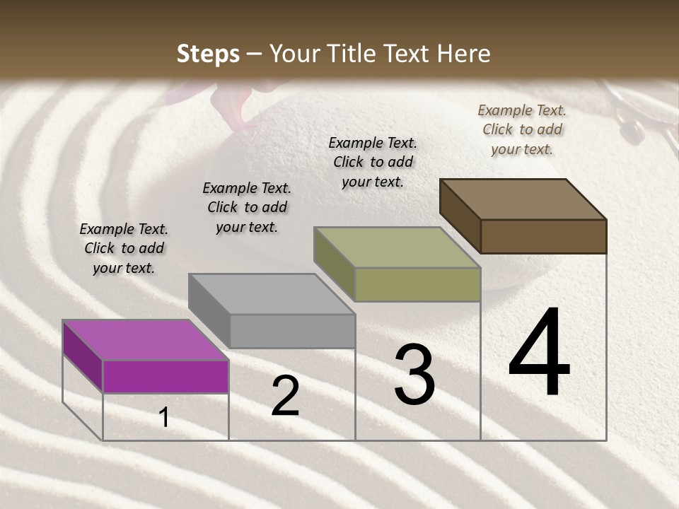 Harmony Meditate Path PowerPoint Template