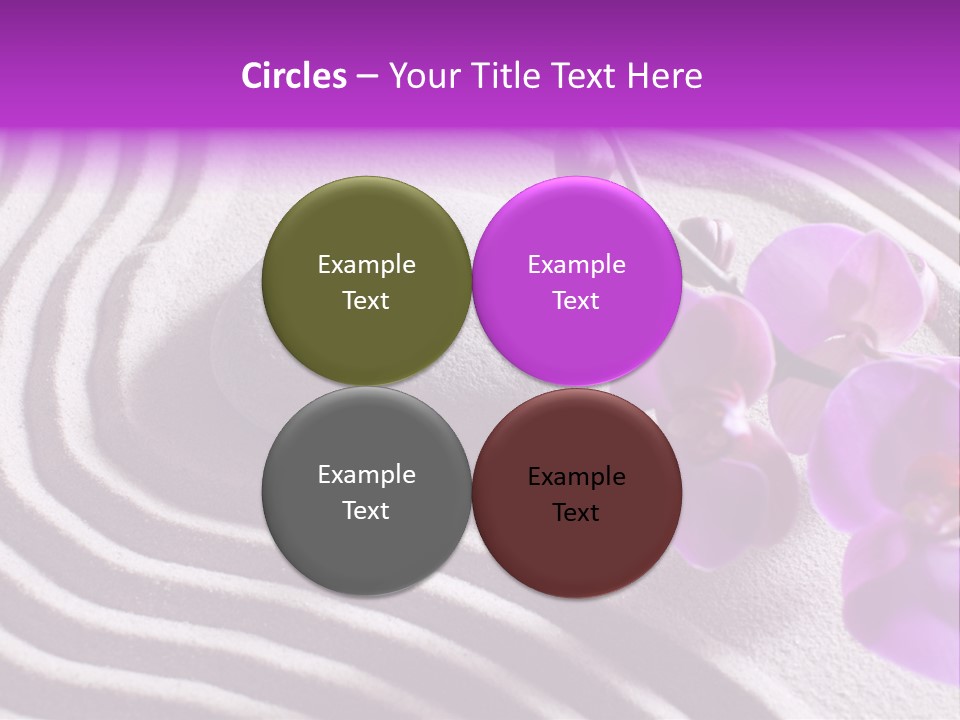 Curve Massage Relaxation PowerPoint Template