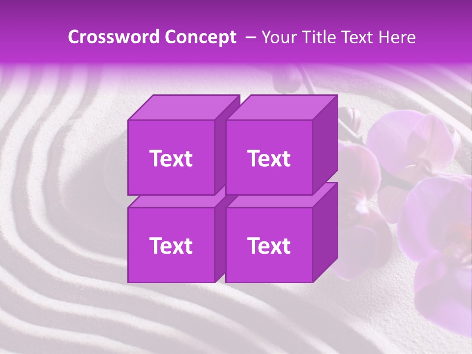Curve Massage Relaxation PowerPoint Template