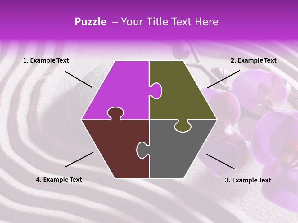 Curve Massage Relaxation PowerPoint Template