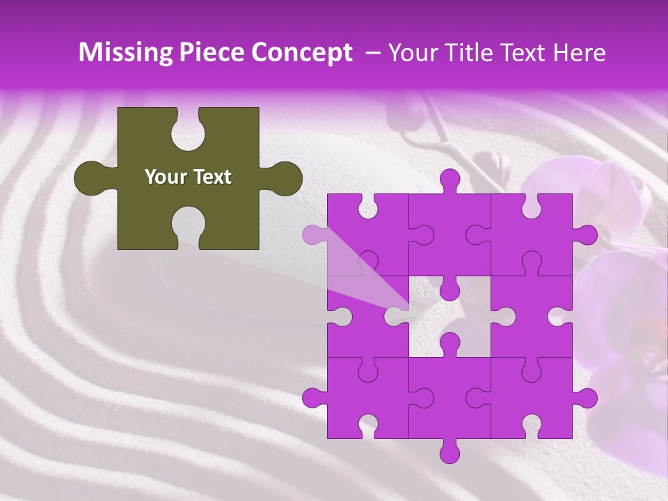 Curve Massage Relaxation PowerPoint Template