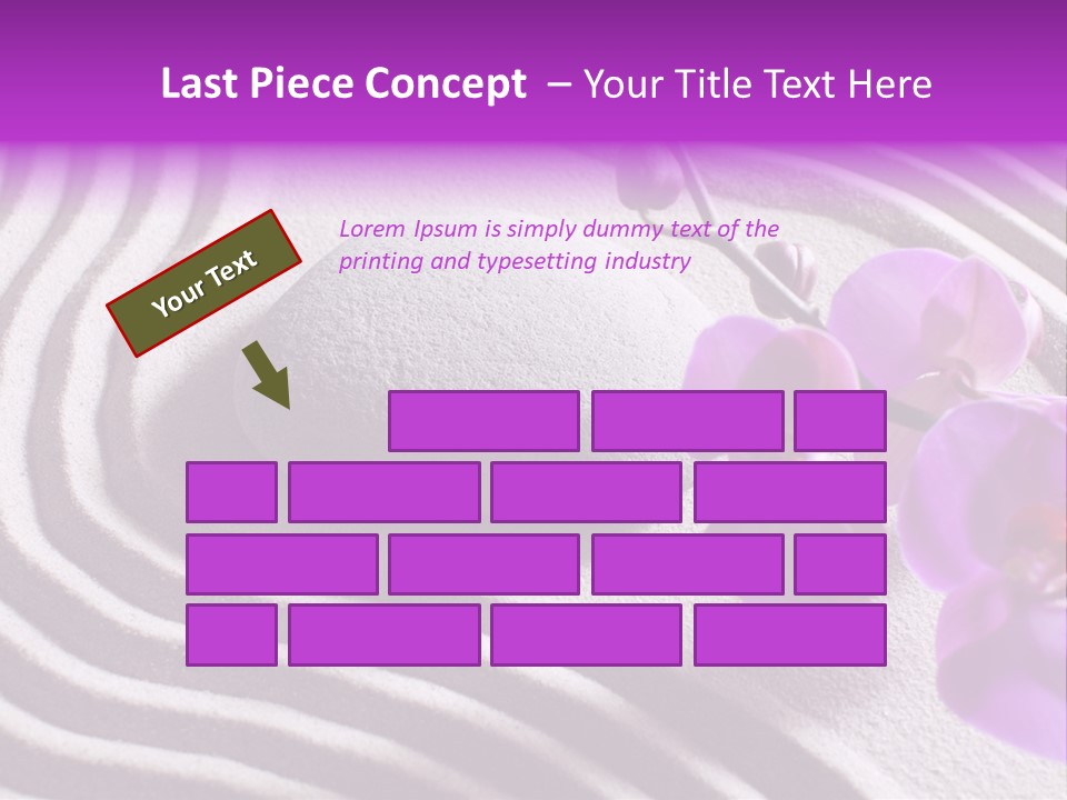 Curve Massage Relaxation PowerPoint Template