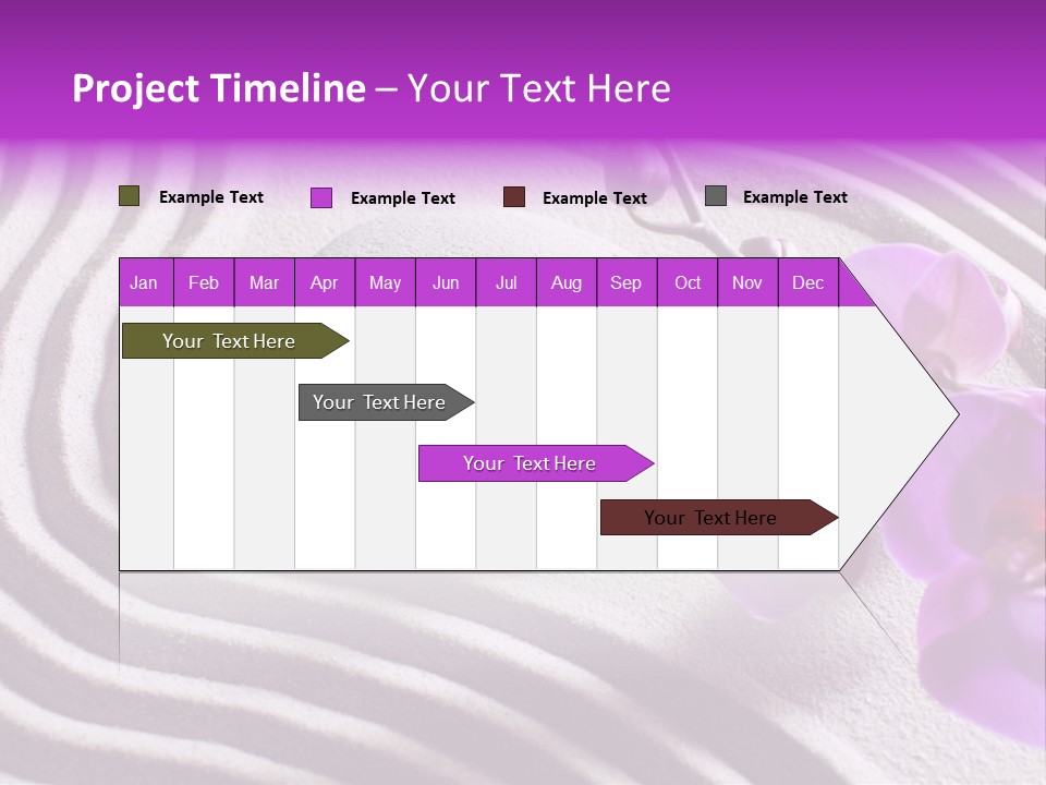 Curve Massage Relaxation PowerPoint Template