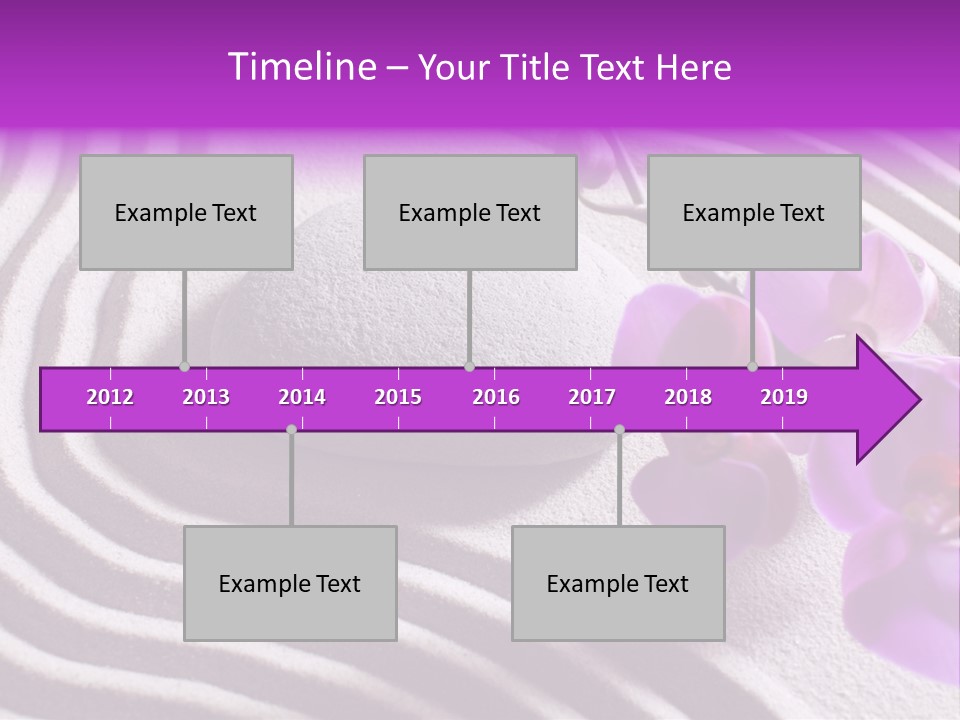 Curve Massage Relaxation PowerPoint Template
