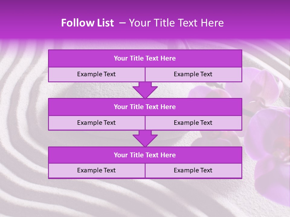 Curve Massage Relaxation PowerPoint Template