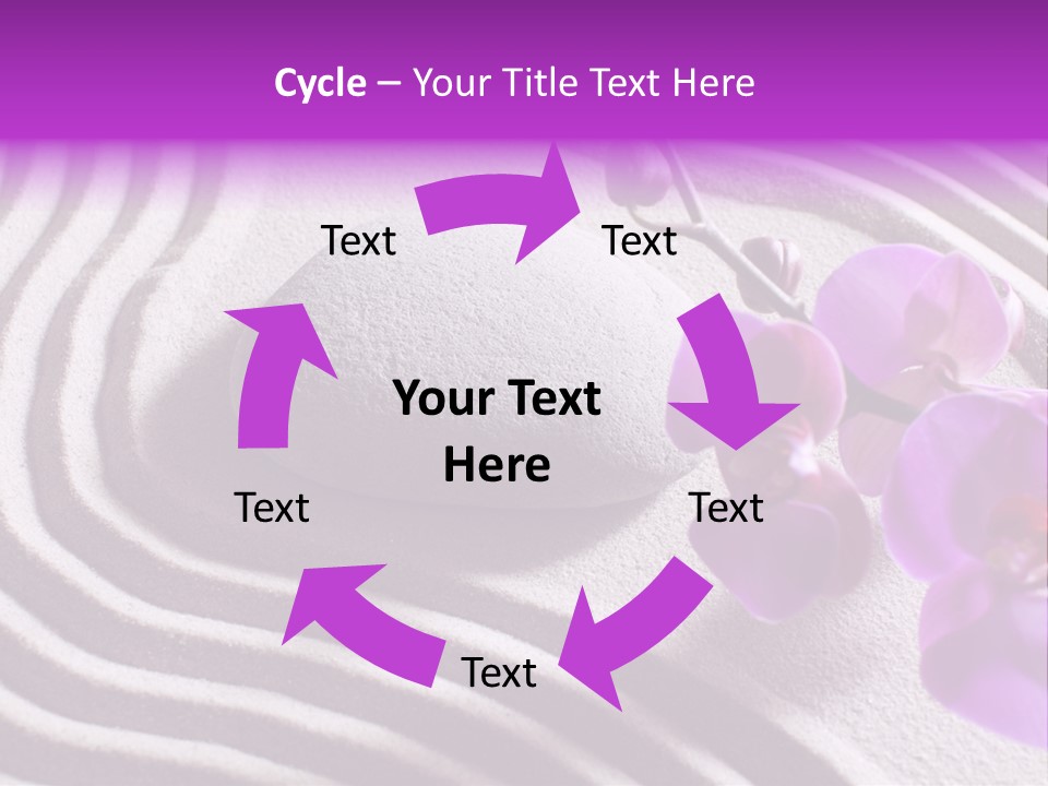 Curve Massage Relaxation PowerPoint Template