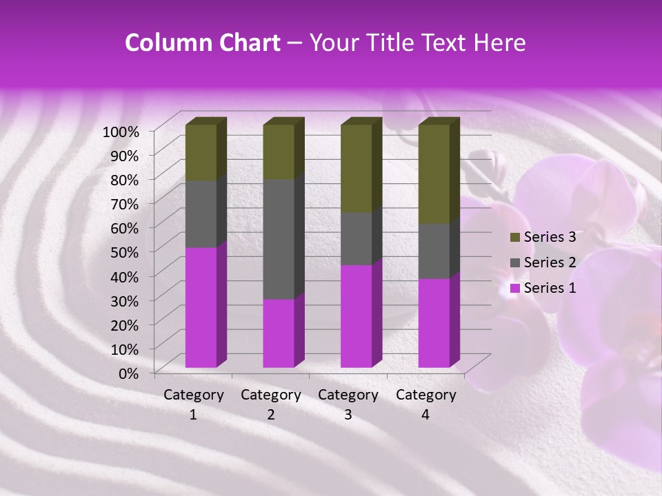 Curve Massage Relaxation PowerPoint Template