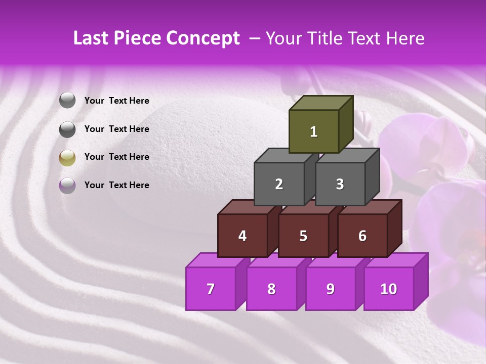Curve Massage Relaxation PowerPoint Template