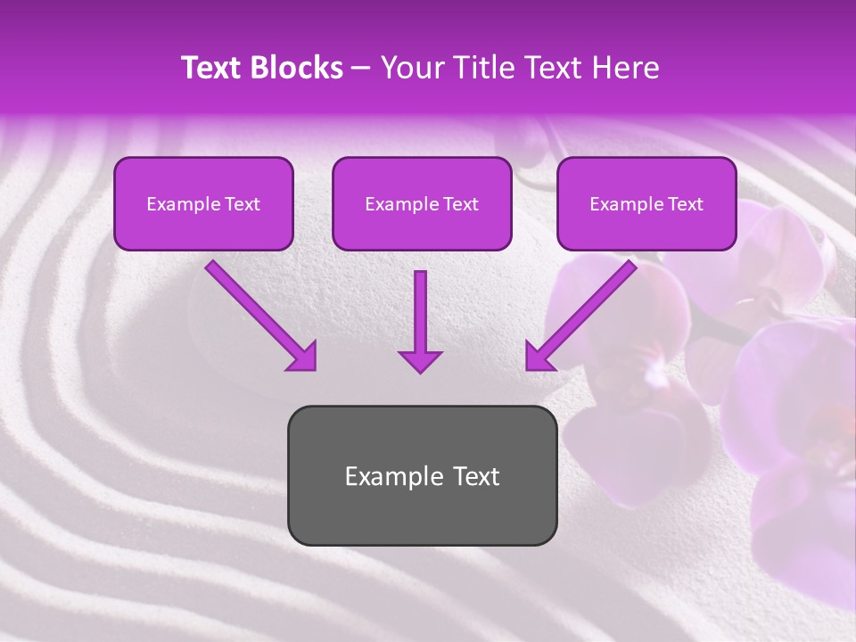 Curve Massage Relaxation PowerPoint Template