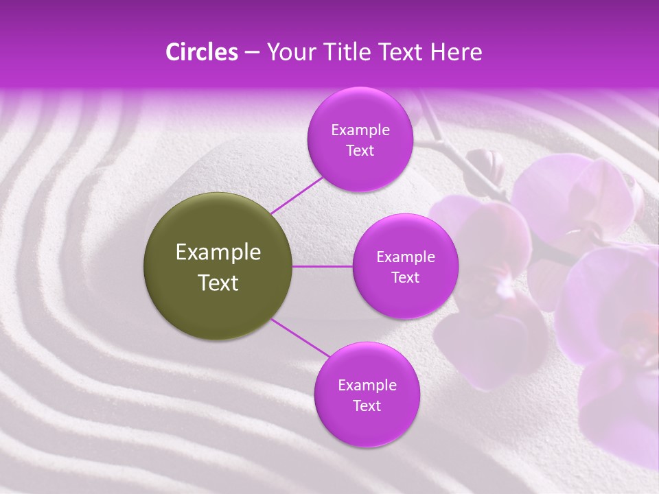 Curve Massage Relaxation PowerPoint Template