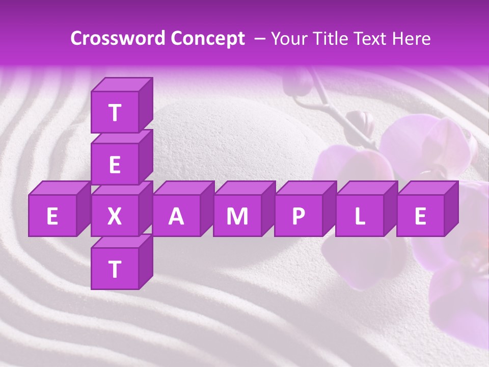 Curve Massage Relaxation PowerPoint Template