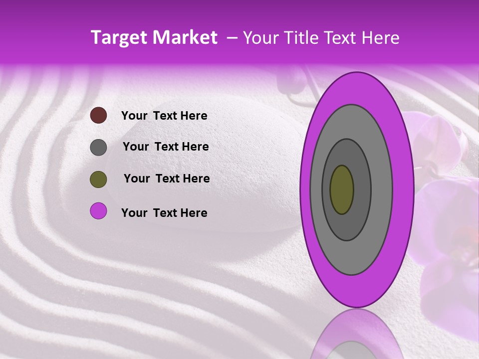 Curve Massage Relaxation PowerPoint Template