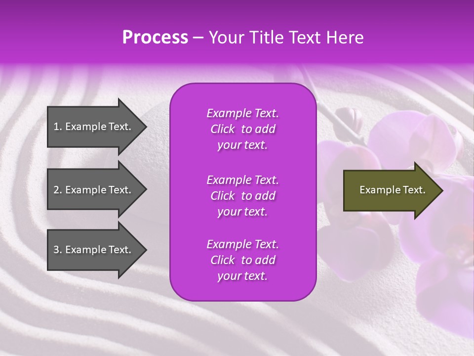Curve Massage Relaxation PowerPoint Template