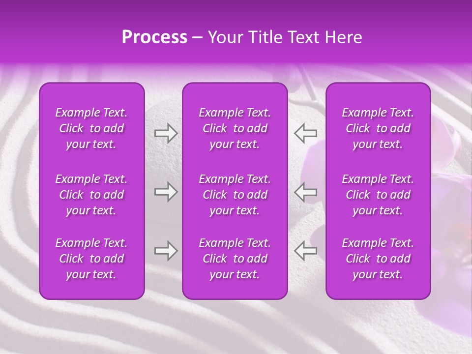 Curve Massage Relaxation PowerPoint Template