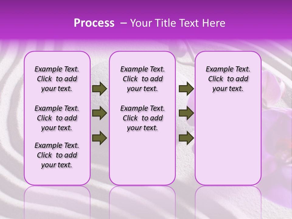 Curve Massage Relaxation PowerPoint Template