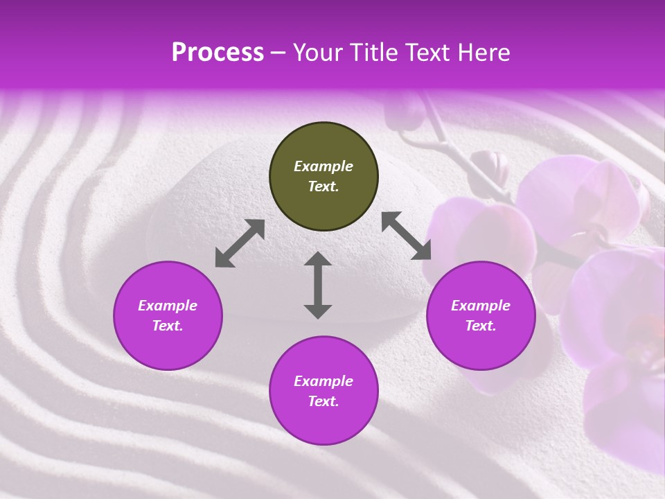 Curve Massage Relaxation PowerPoint Template