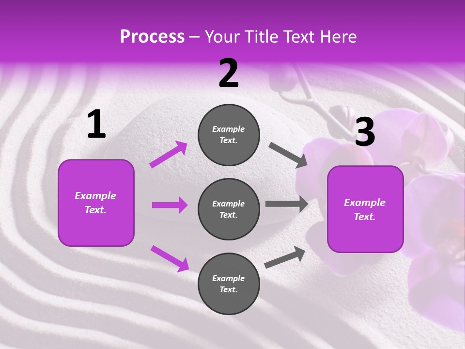 Curve Massage Relaxation PowerPoint Template