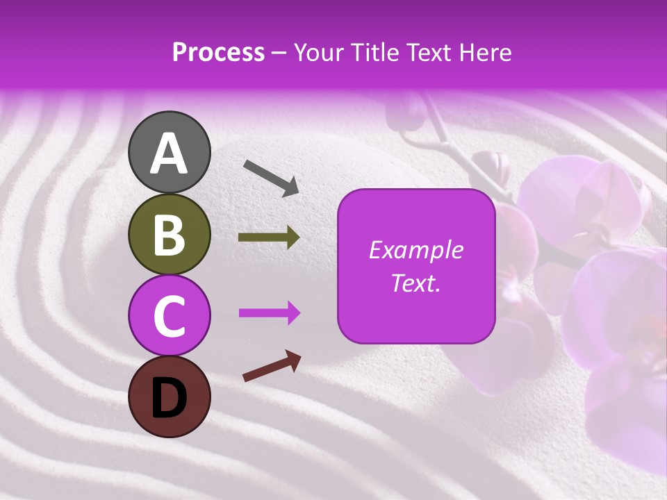 Curve Massage Relaxation PowerPoint Template