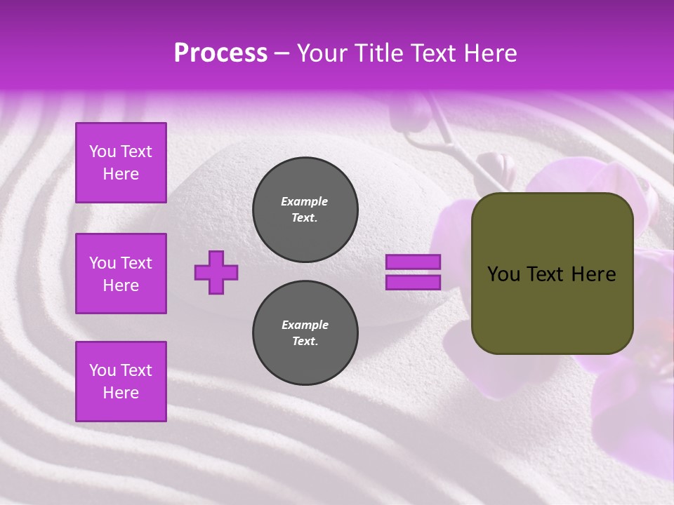 Curve Massage Relaxation PowerPoint Template