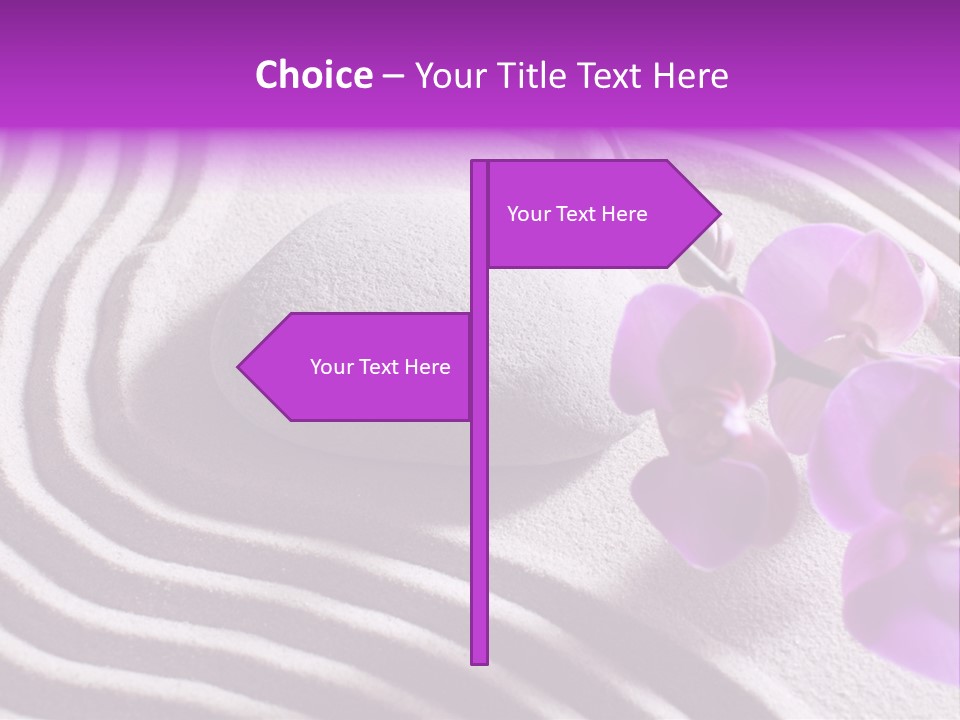 Curve Massage Relaxation PowerPoint Template