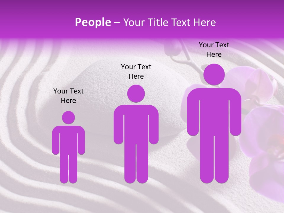 Curve Massage Relaxation PowerPoint Template