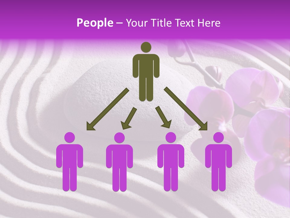 Curve Massage Relaxation PowerPoint Template