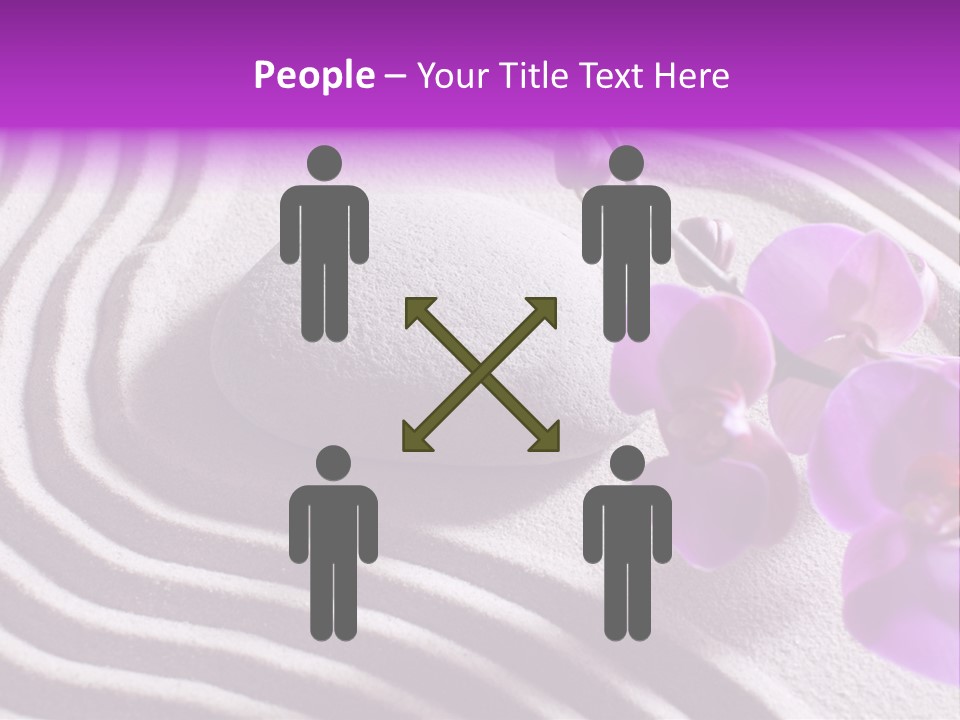 Curve Massage Relaxation PowerPoint Template