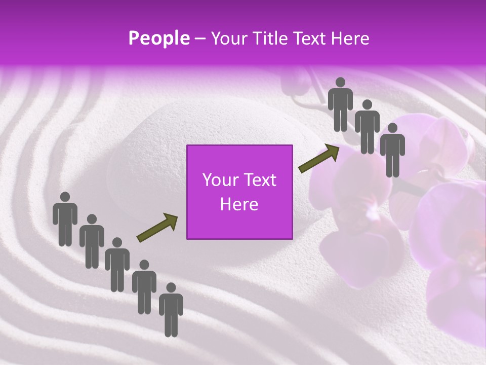 Curve Massage Relaxation PowerPoint Template