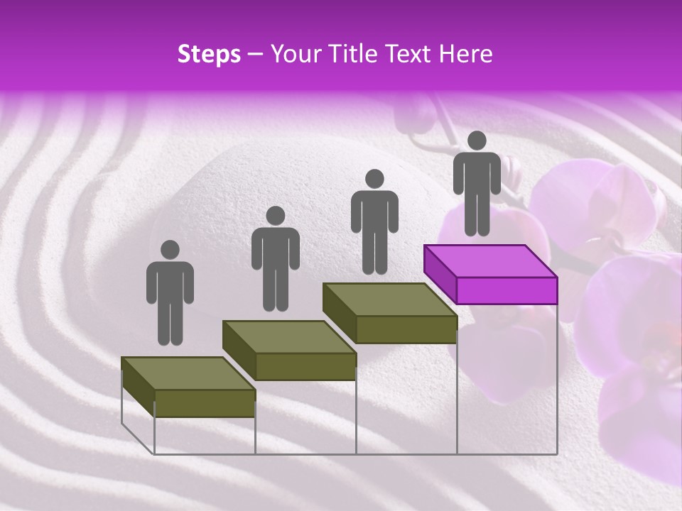 Curve Massage Relaxation PowerPoint Template