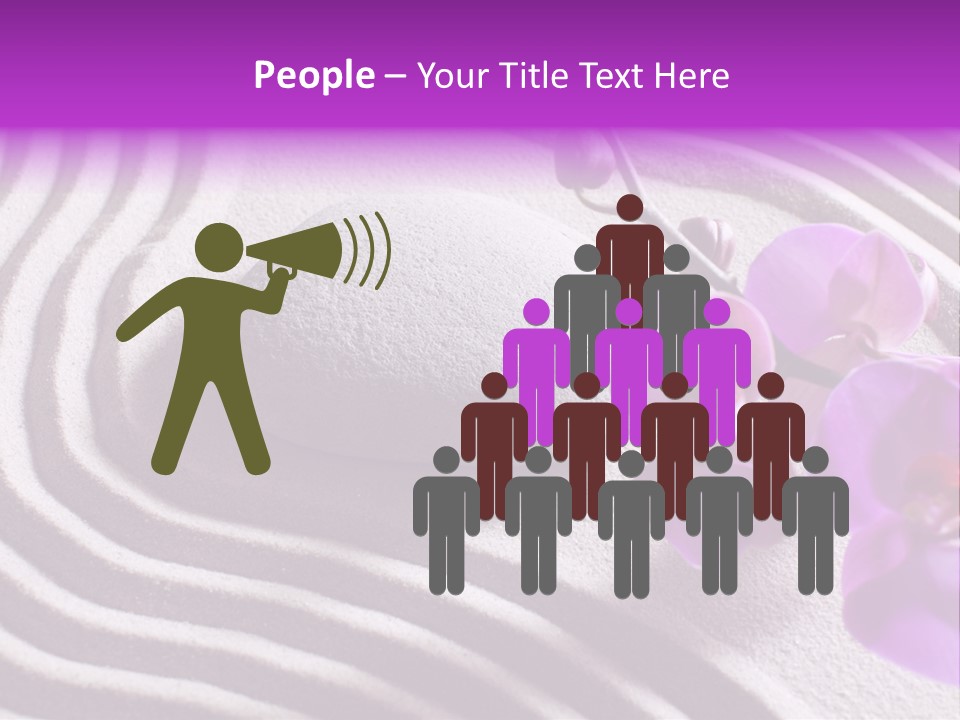 Curve Massage Relaxation PowerPoint Template