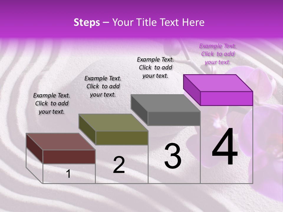 Curve Massage Relaxation PowerPoint Template
