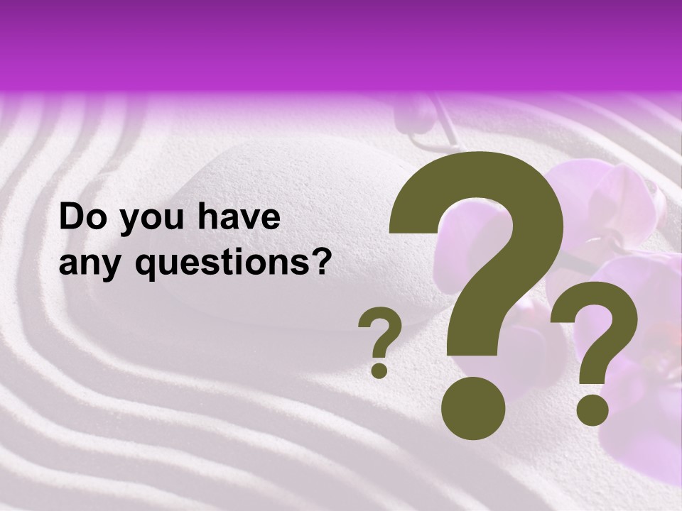 Curve Massage Relaxation PowerPoint Template