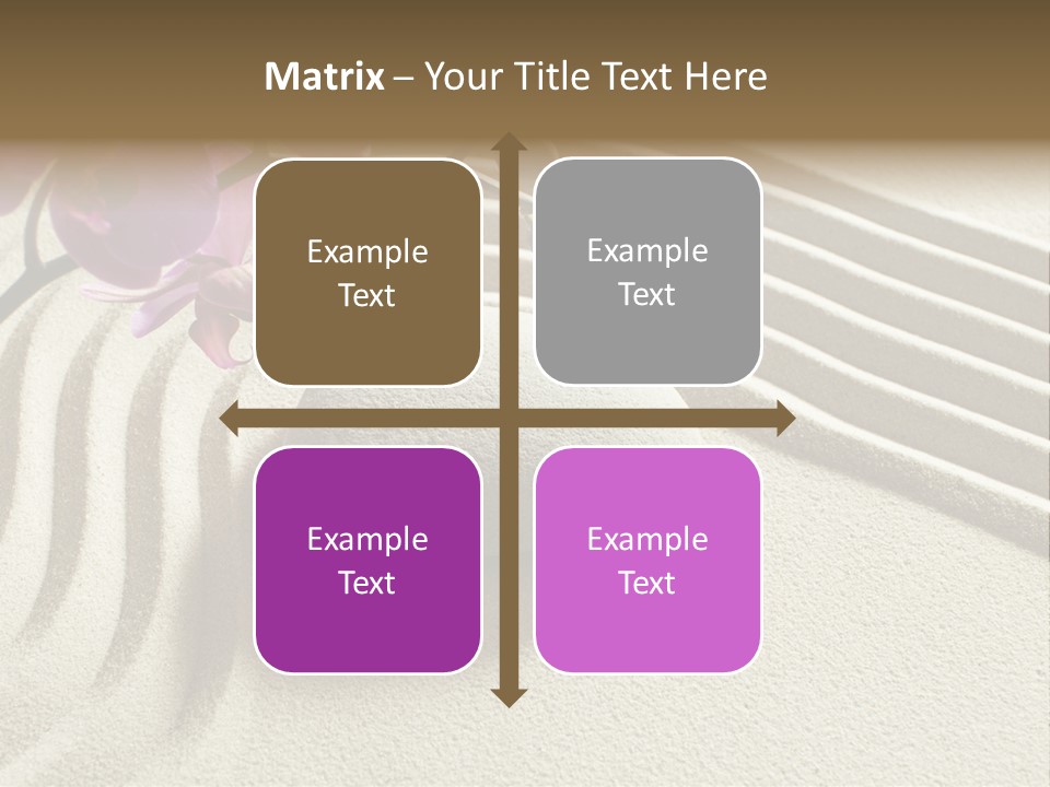 Concentration Sinuous Peaceful PowerPoint Template