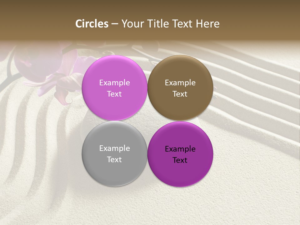 Concentration Sinuous Peaceful PowerPoint Template
