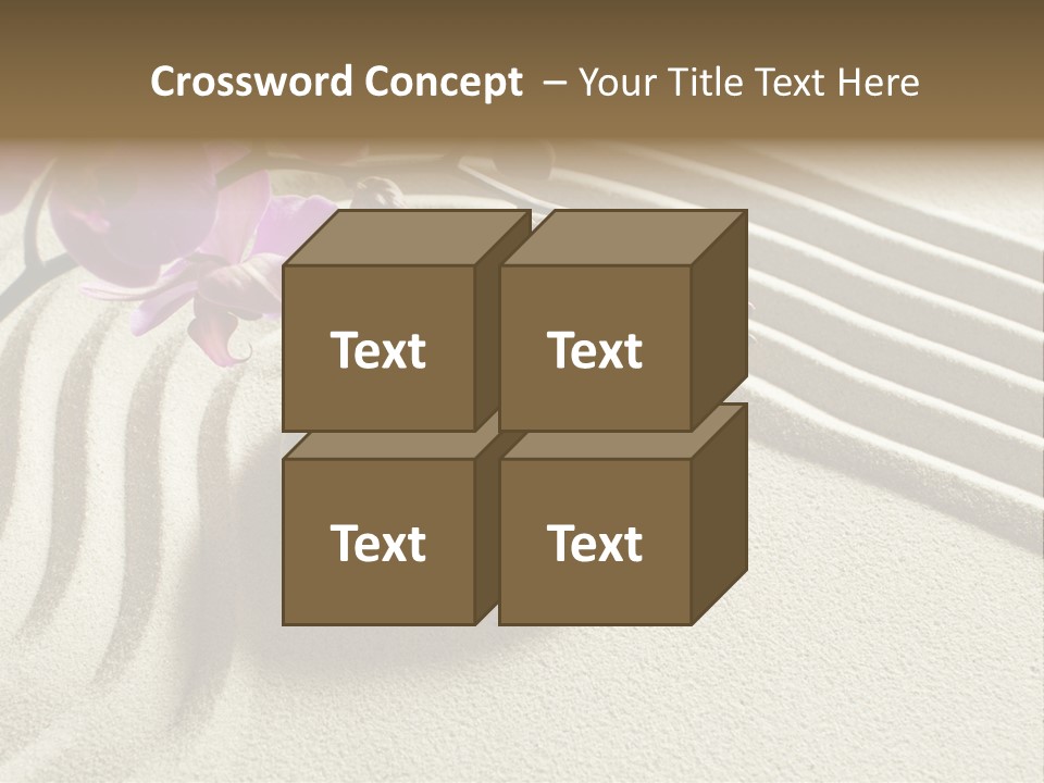 Concentration Sinuous Peaceful PowerPoint Template