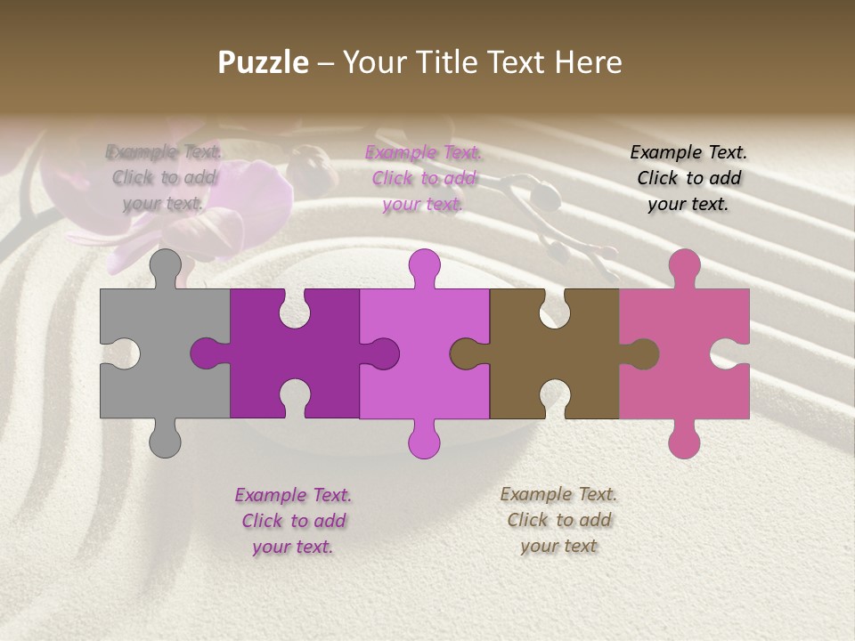 Concentration Sinuous Peaceful PowerPoint Template